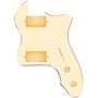 920d Custom 72 Thinline Tele Loaded Pickguard With Gold Roughneck Humbuckers and Aged White Knobs Aged White