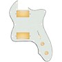 920d Custom 72 Thinline Tele Loaded Pickguard With Gold Smoothie Humbuckers and Aged White Knobs Parchment