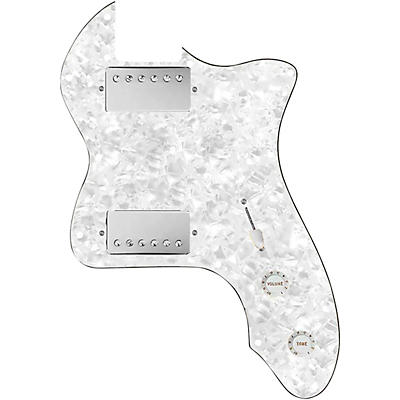 920d Custom 72 Thinline Tele Loaded Pickguard With Nickel Cool Kids Humbuckers