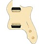 920d Custom 72 Thinline Tele Loaded Pickguard With Uncovered Aged Roughneck Humbuckers Aged White