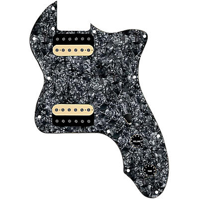 920d Custom 72 Thinline Tele Loaded Pickguard With Uncovered Black Roughneck Humbuckers