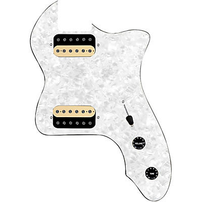 920d Custom 72 Thinline Tele Loaded Pickguard With Uncovered Black Roughneck Humbuckers