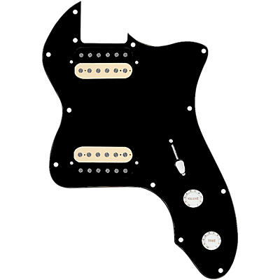 920d Custom 72 Thinline Tele Loaded Pickguard With Uncovered White Roughneck Humbuckers