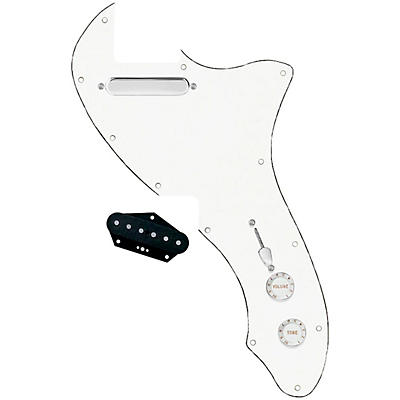 920D Custom '72 Thinline Tele Single Coil Loaded Pickguard With Texas Vintage Pickups & White Knobs