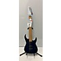 Used Agile 727 Pro Solid Body Electric Guitar Blue