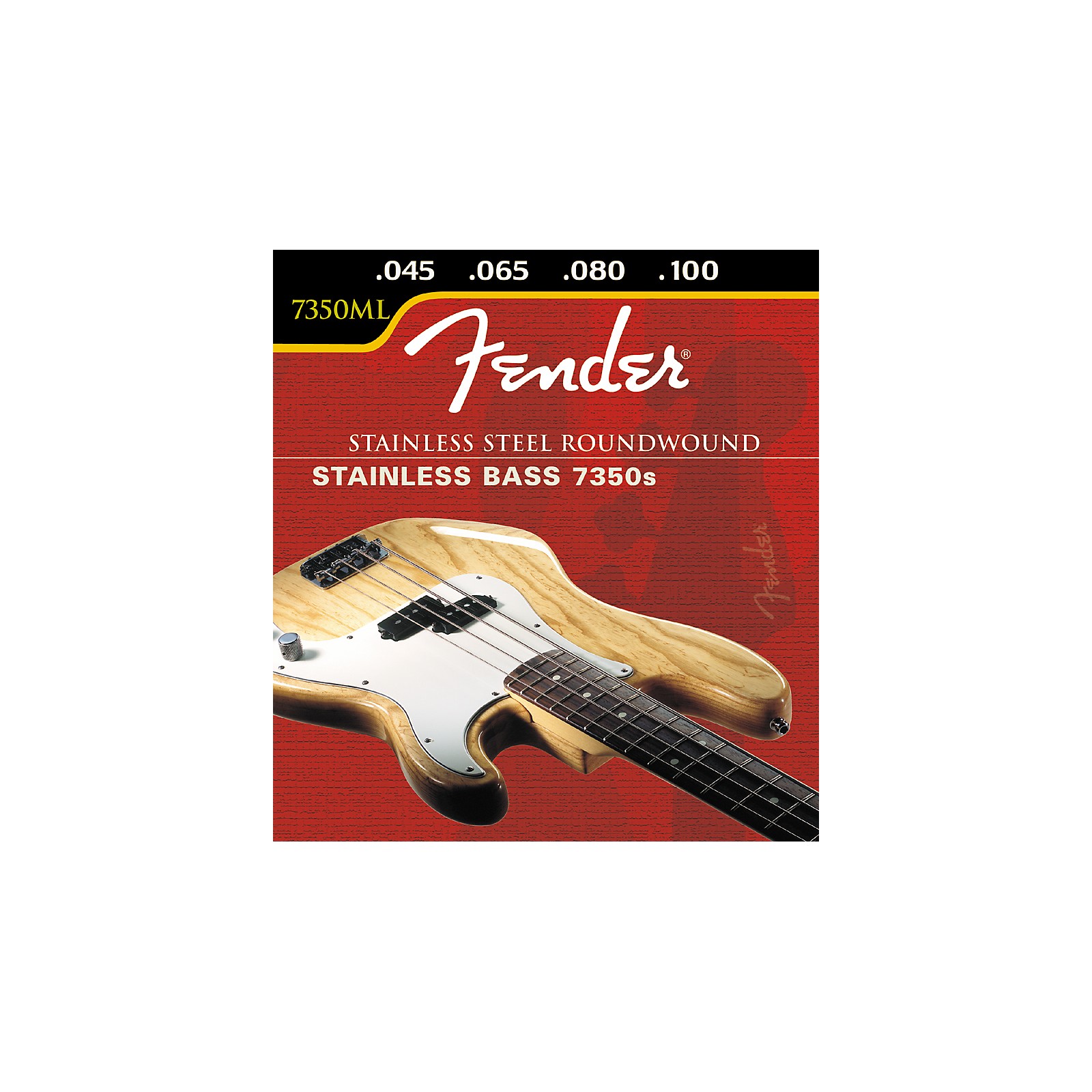 Fender 7350ML Stainless Steel RW LS Bass Strings | Musician's Friend