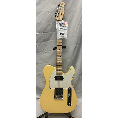 Fender 75th Anniversary Commemorative American Telecaster Solid Body Electric Guitar Yellow
