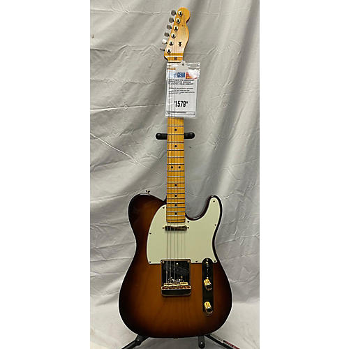 Fender 75th Anniversary Commemorative American Telecaster Solid Body Electric Guitar 2 Color Sunburst
