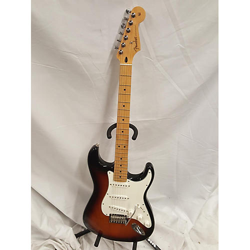Fender 75th Anniversary Stratocastor Solid Body Electric Guitar 3 Tone Sunburst