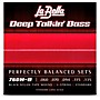 LaBella 760N-B Deep Talkin' Bass Black Nylon Tape Wound 5-String Bass Strings - Standard 60 - 135