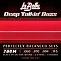 LaBella 760N Deep Talkin' Black Nylon Tape Wound 4-String Bass Strings - Standard 60 - 115
