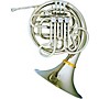 Hans Hoyer 7802NSA Heritage Kruspe Style Series Double Horn with String Linkage and Detachable Bell Nickel Silver Detachable Bell