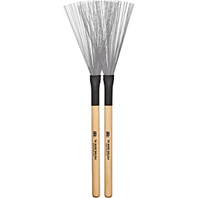 Spazzola Per Batteria Meinl Stick &amp; Brush - 7A Con Setole In Metallo E Manico In Legno