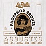 LaBella 7GP Phosphor Bronze 6-String Acoustic Guitar Strings Extra Light (10 - 50)