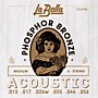 LaBella 7GP Phosphor Bronze 6-String Acoustic Guitar Strings Medium (13-56)