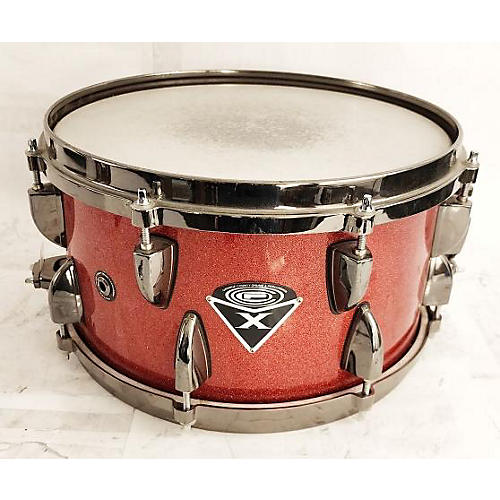 Orange County Drum & Percussion 7X13 Miscellaneous Snare Drum red sparkle 16