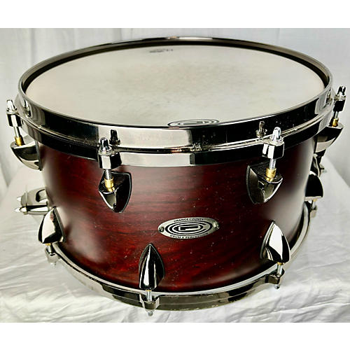 Orange County Drum & Percussion 7X13 Miscellaneous Snare Drum Red to Black Fade 16