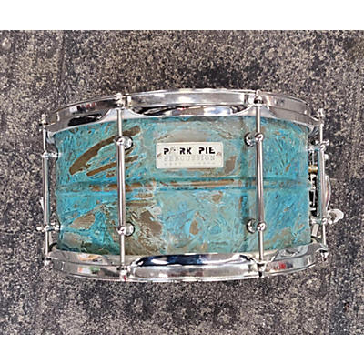 Pork Pie 7X13 Patina Brass Drum