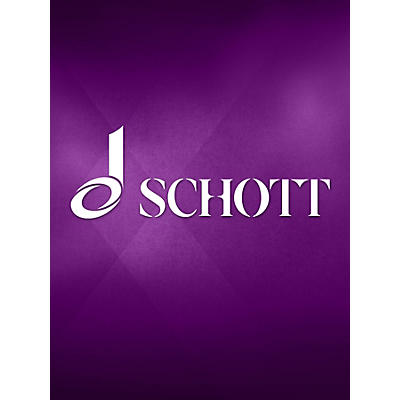 Schott 8 Canons Op. 45, No. 3 (Violoncello/Bass Part) Composed by Paul Hindemith