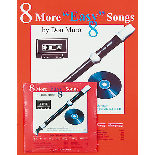 8 More Easy 8 Songs/2 Scores with CD and Tape