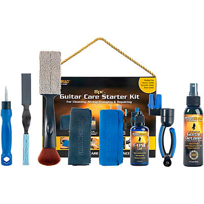 Music Nomad 8-Piece Guitar Care Starter Kit