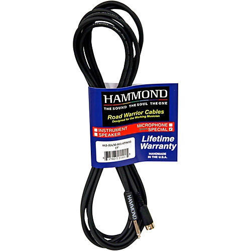 Hammond 8-Pin to 1/4