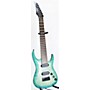 Used Agile 8 String Solid Body Electric Guitar QUILTED SEAFOAM