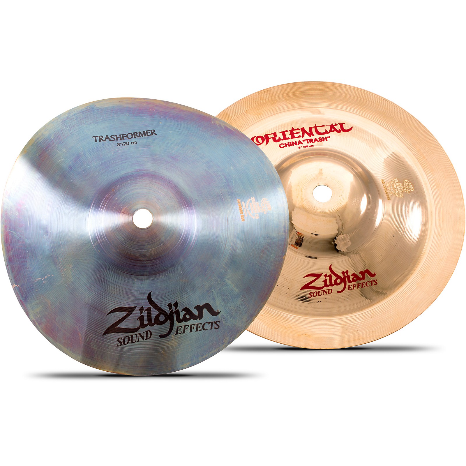 Zildjian 8" Trashformer + 8" Oriental Trash Cymbal Set Musician's Friend