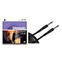 D'Addario 80/20 Acoustic Strings with 10' Instument Cable Light Light (11-52)