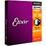 Elixir 80/20 Bronze Acoustic Guitar Strings with NANOWEB Coating, Medium (.013-.056)