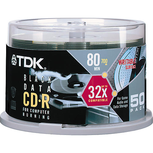 80-Minute Data 32X Compatible Black CDR