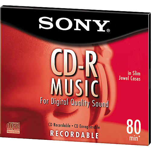 80-Minute Single CD-R Audio Disc