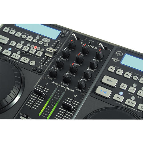 American Audio CK-1000 Professional MP3/CD Player/Mixer