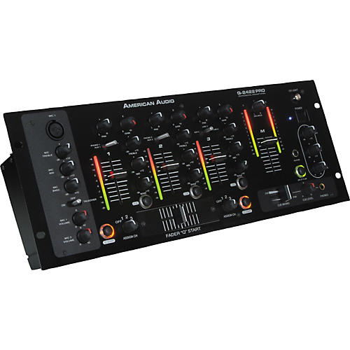 American Audio Q-2422 PRO 3-Channel DJ Mixer | Musician's Friend