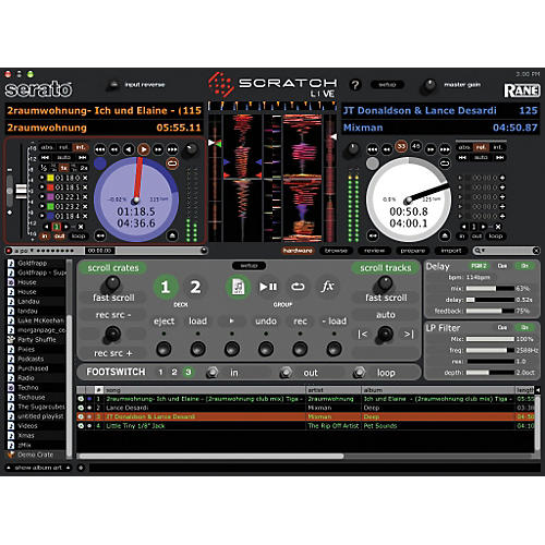 DJ機材 RANE TTM57SL Serato Traktor VirtualDJ Rane TTM 57SL DJ Mixer with ScratchLive Software | zZounds
