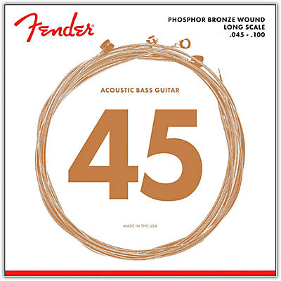 Fender 8060 Phosphor Bronze Acoustic Bass Strings