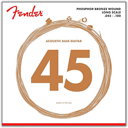 Fender 8060 Phosphor Bronze Acoustic Bass Strings