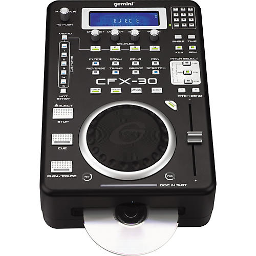 Gemini CFX-30 Pro FX CD Player | Musician's Friend