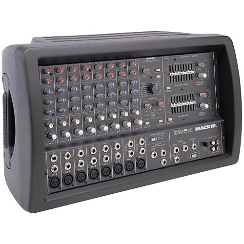 808M 8-Channel Mono Powered Mixer