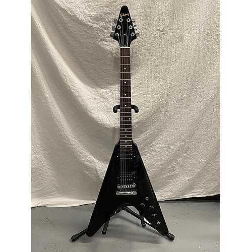 Gibson '80s Flying V Solid Body Electric Guitar Black
