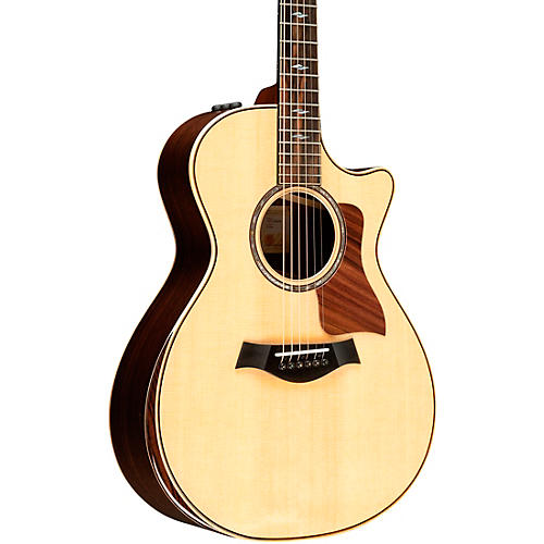 Taylor 812ce V-Class Grand Concert Acoustic-Electric Guitar Natural