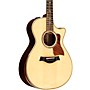 Taylor 812ce V-Class Grand Concert Acoustic-Electric Guitar Natural 1201146003
