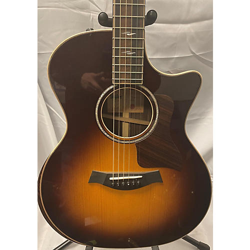 Taylor 814CE Builders Edition Acoustic Electric Guitar 2 Tone Sunburst