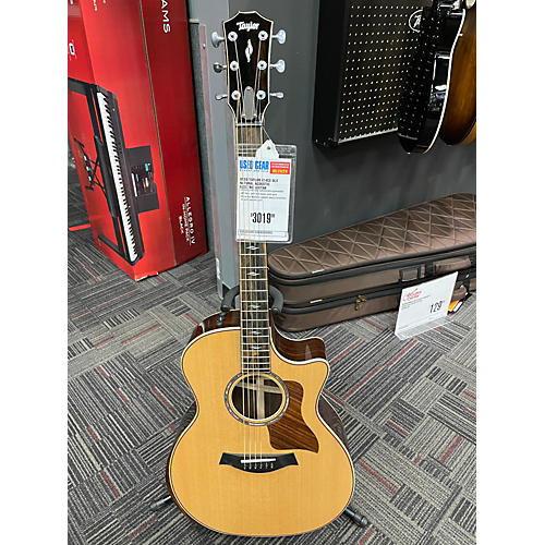 Taylor 814CE DLX Acoustic Electric Guitar Natural