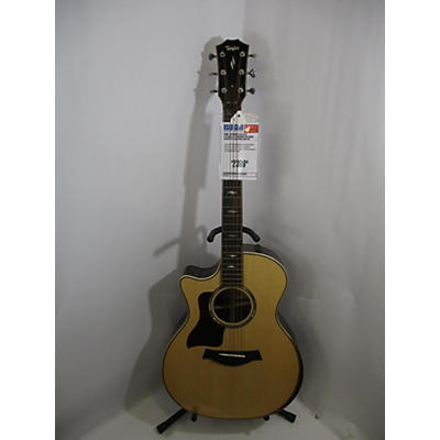 Taylor 814CE DLX V-Class Left Handed Acoustic Electric Guitar