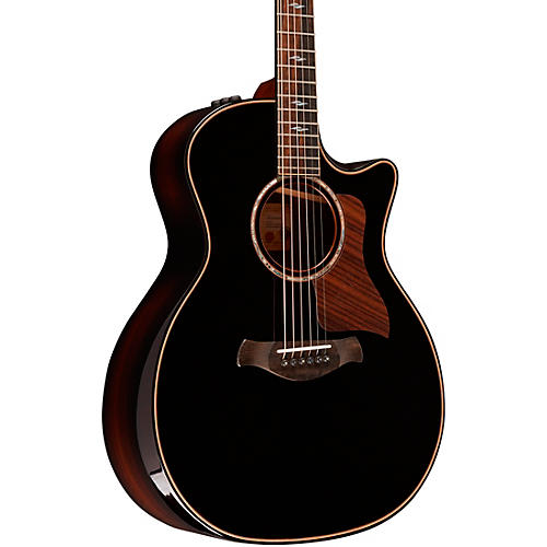 Taylor 814ce Builder's Edition Grand Auditorium Acoustic-Electric Guitar Blacktop