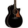 Taylor 814ce Builder's Edition Grand Auditorium Acoustic-Electric Guitar Blacktop 1205024011