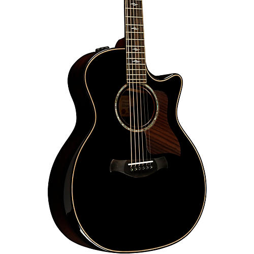 Taylor 814ce Builder's Edition Grand Auditorium Acoustic-Electric Guitar Blacktop