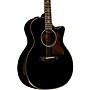 Taylor 814ce Builder's Edition Grand Auditorium Acoustic-Electric Guitar Blacktop 1205094036