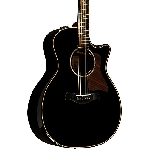 Taylor 814ce Builder's Edition Grand Auditorium Acoustic-Electric Guitar Blacktop